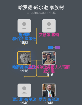 哈罗德·威尔逊家族树全览