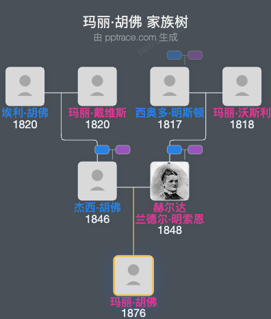 玛丽·胡佛家族树全览