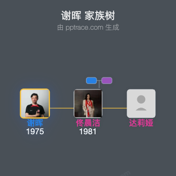 谢晖家族树全览