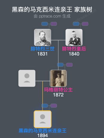 黑森的马克西米连亲王家族树全览