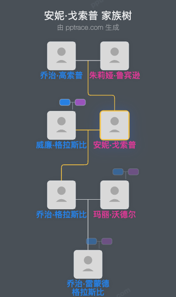 安妮·戈索普家族树全览