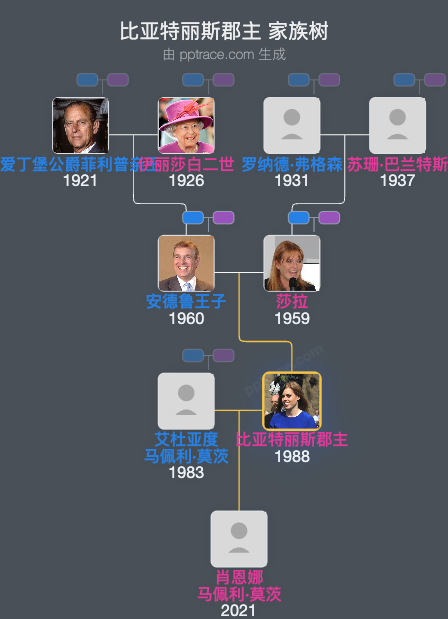 比亚特丽斯郡主家族树全览