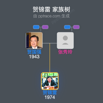 贺锦雷 家族树全览