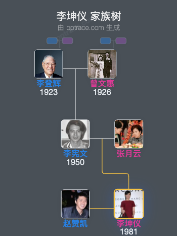 李坤仪家族树全览