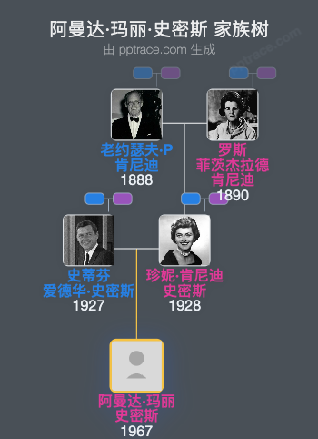阿曼达·玛丽·史密斯家族树全览