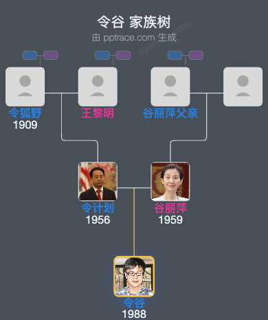 令谷 家族树全览