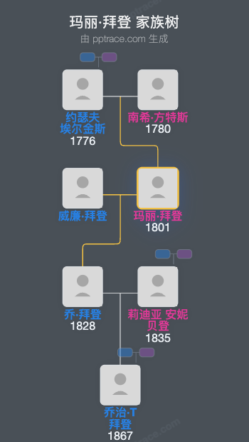 玛丽·拜登家族树全览