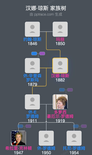 汉娜·琼斯家族树全览