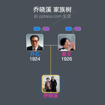 乔晓溪 家族树全览