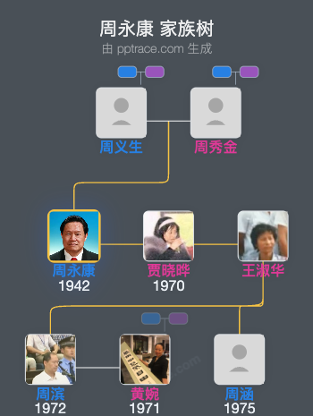 周永康 家族树全览