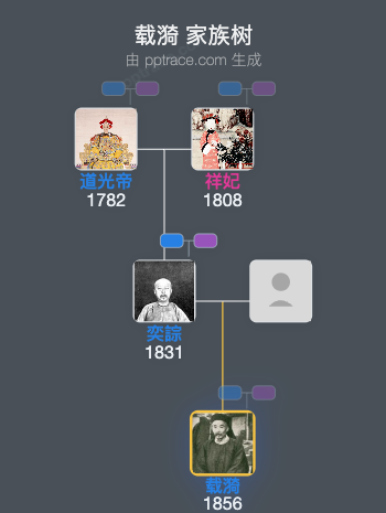 载漪家族树全览