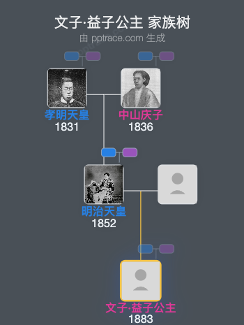 文子·益子公主家族树全览