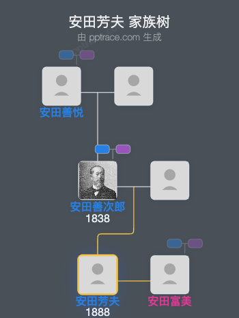 安田芳夫家族树全览