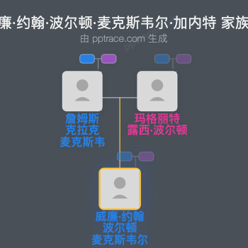 威廉·约翰·波尔顿·麦克斯韦尔·加内特家族树全览