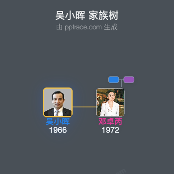 吴小晖 家族树全览