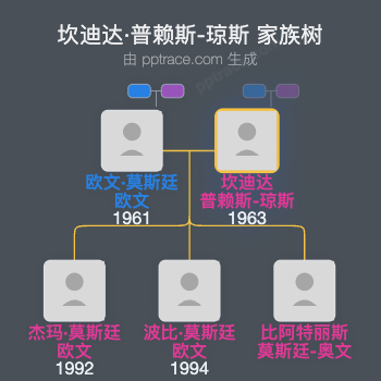 坎迪达·普赖斯-琼斯家族树全览