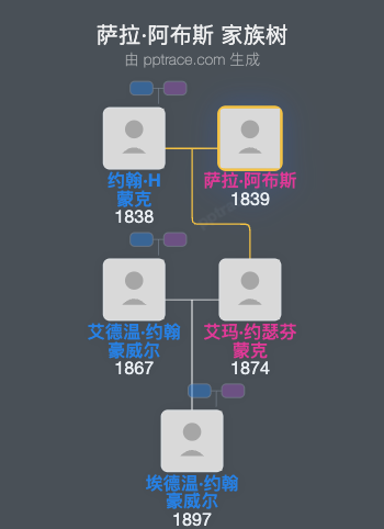 萨拉·阿布斯家族树全览