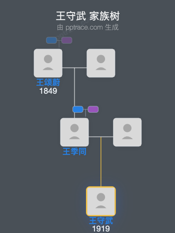 王守武 家族树全览