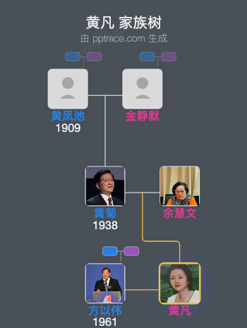 黄凡 家族树全览