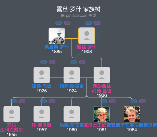 露丝·罗什家族树全览