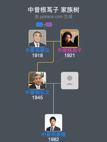 中曾根茑子家族树全览