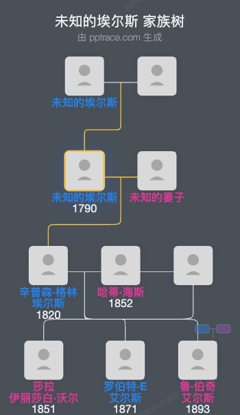 未知的埃尔斯家族树全览