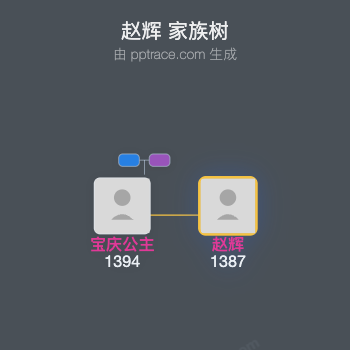 赵辉家族树全览