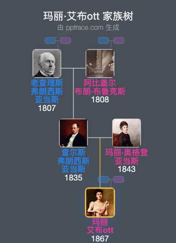 玛丽·艾布ott家族树全览